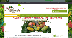 Desktop Screenshot of frutalestropicales.com