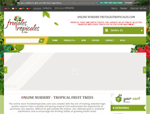 Tablet Screenshot of frutalestropicales.com